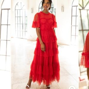 NWT ivy city co red dress